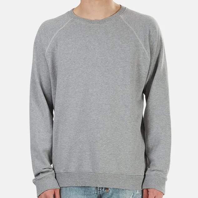 Raglan Cotton Knit Hoodie