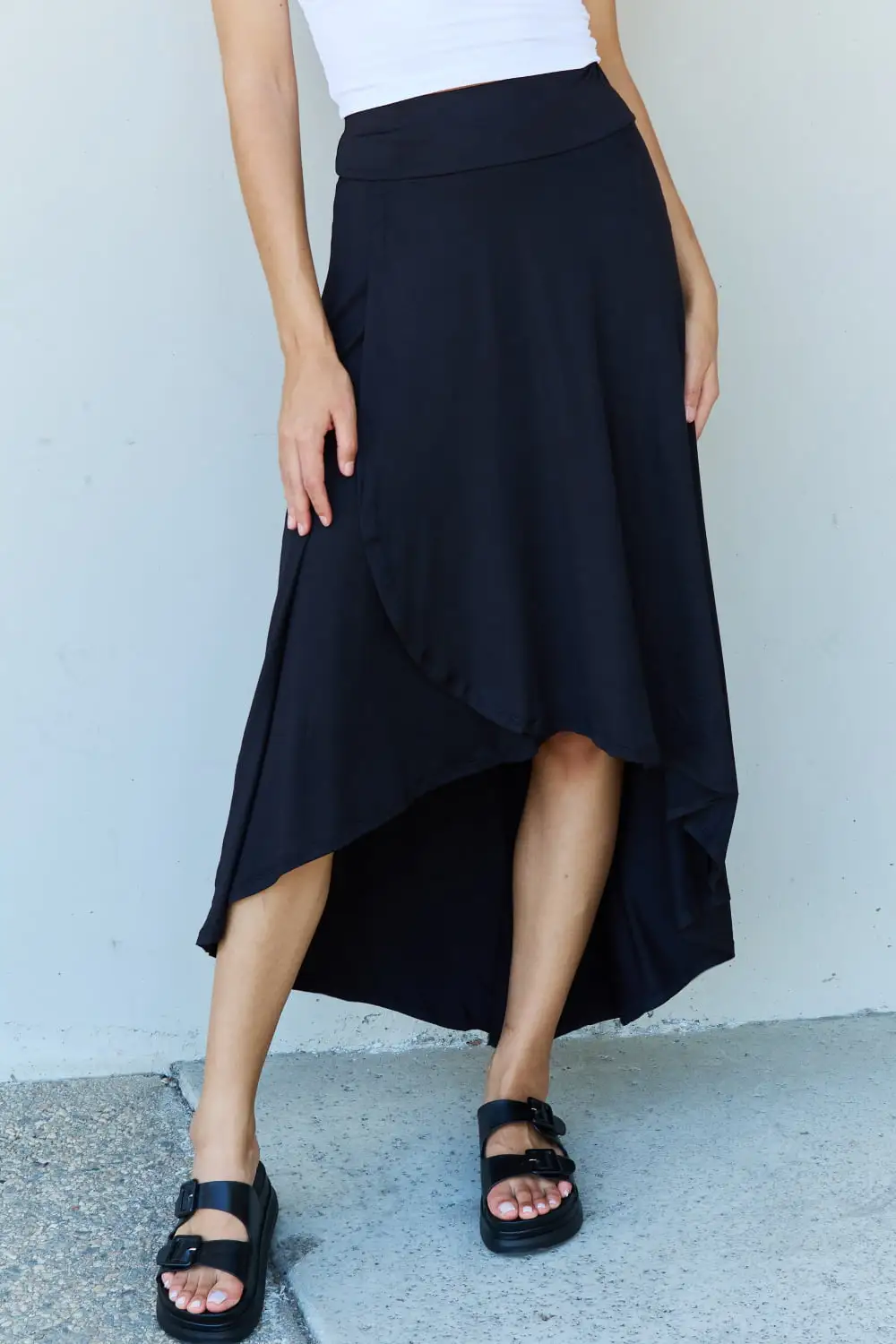 High Waist Maxi Skirt