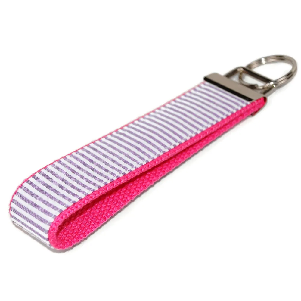 Stripe Fresh Keychain