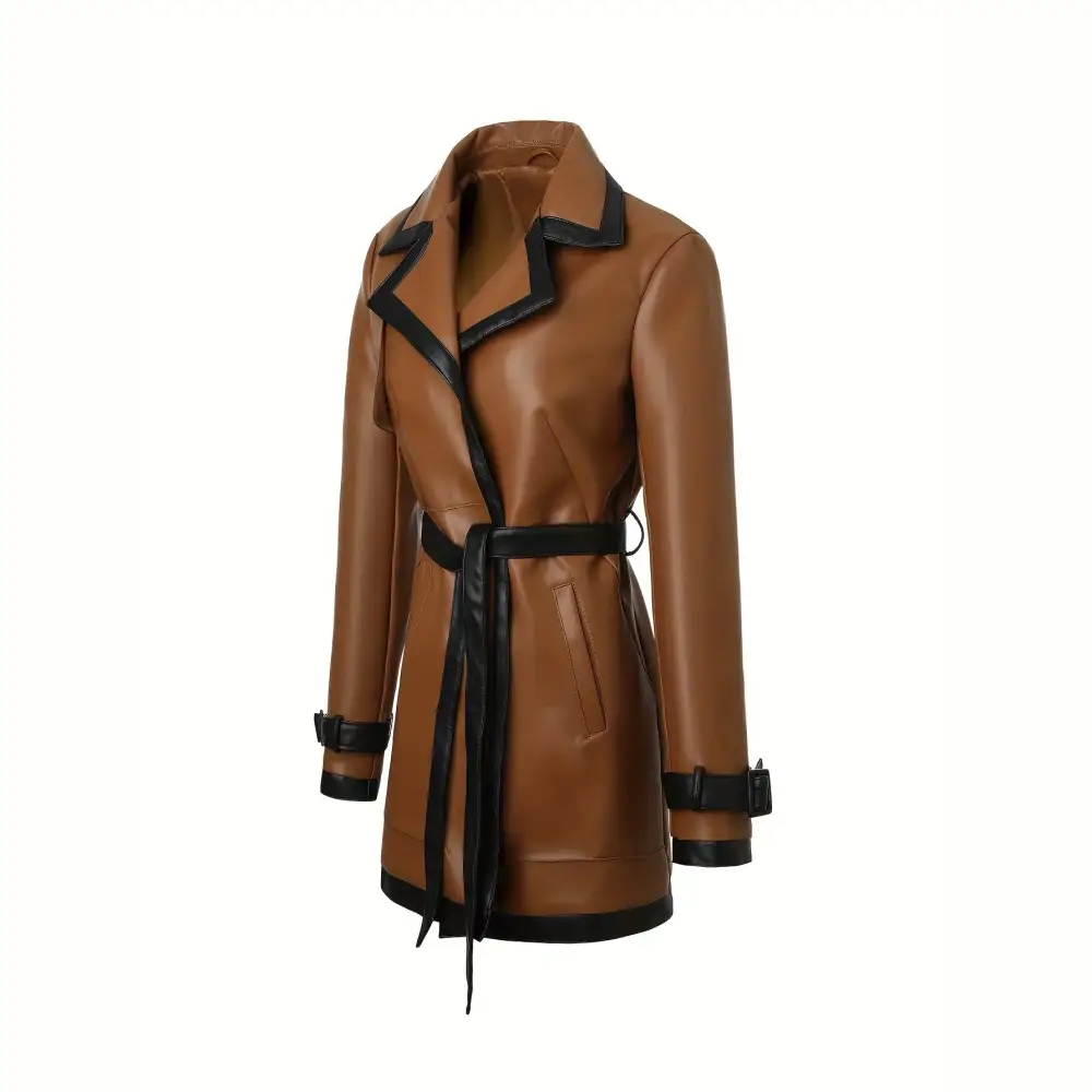 Classic Patch Pocket Trench Coat
