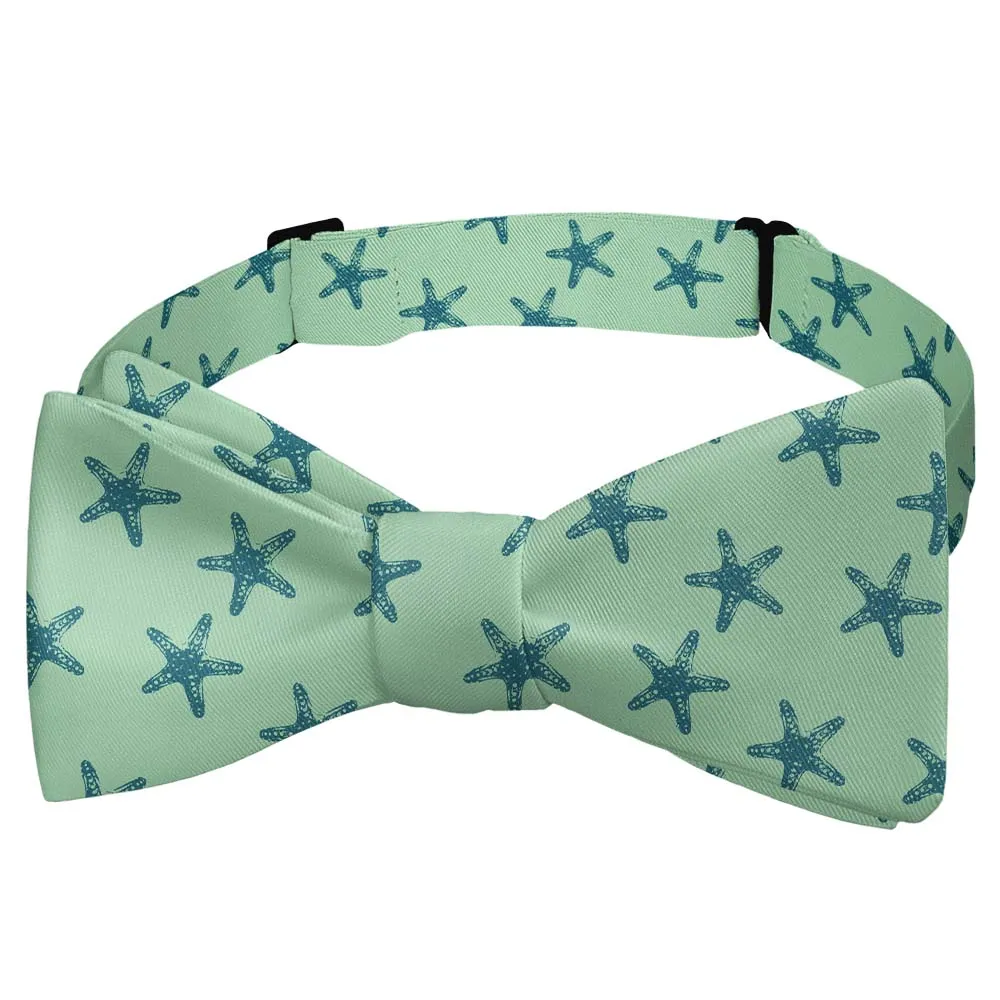 Starfish Pattern Bow Tie