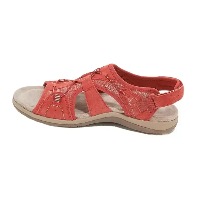 Ladies Sandals New Fashion Pure Color Casual  Sandals
