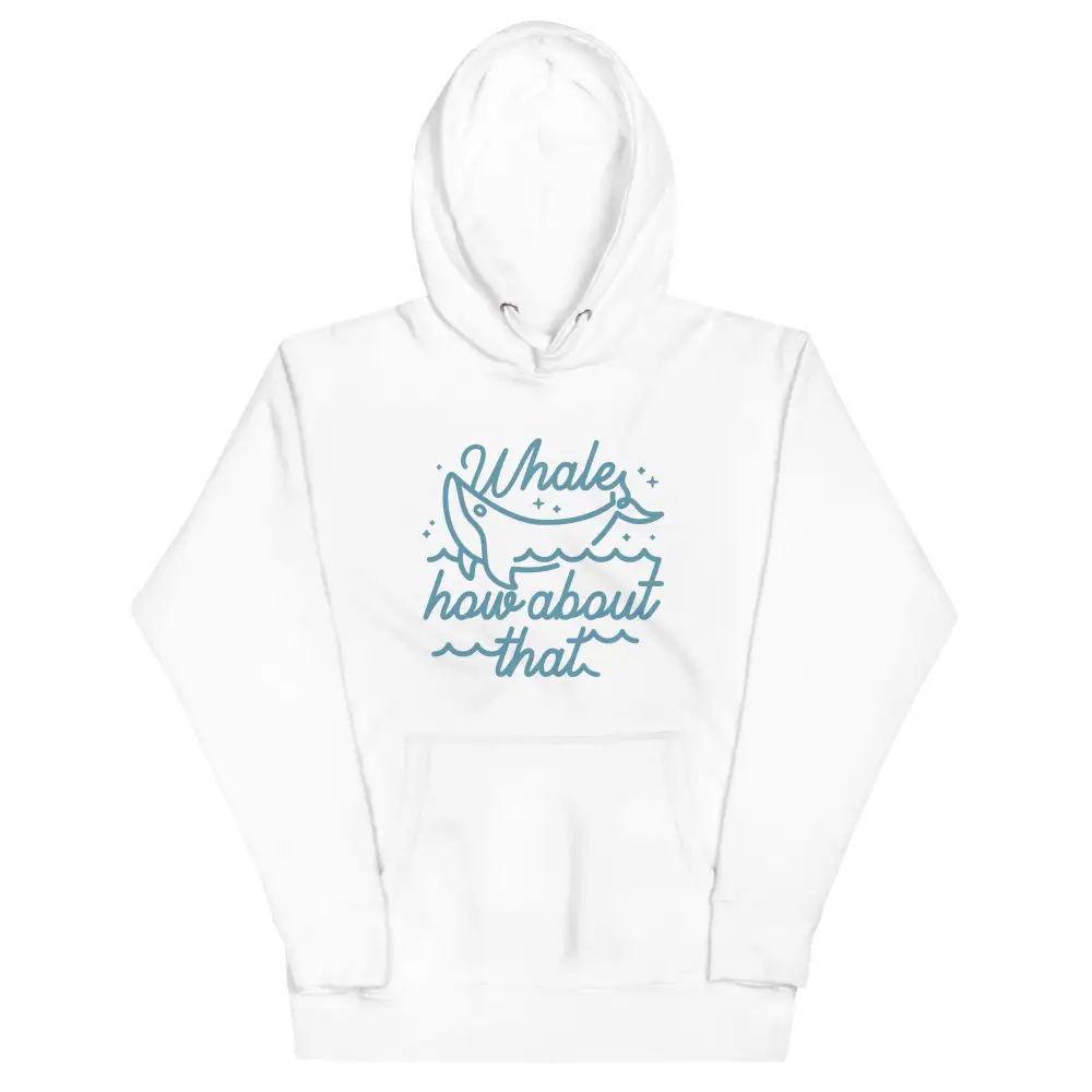 Whale How About That Unisex Comfort Hoodie