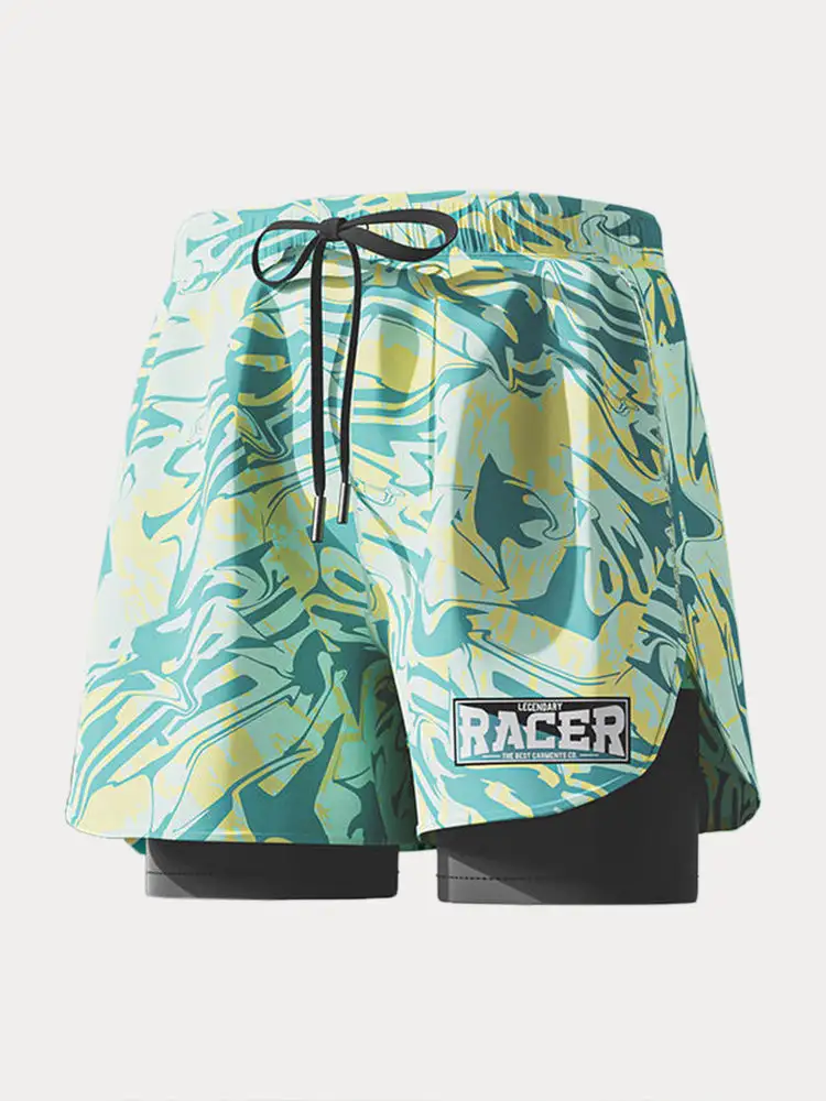 Printed Quick Dry Boardshorts
