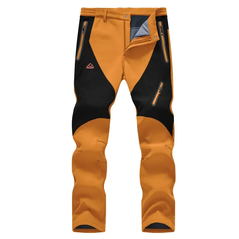 Men's waterproof, insulated pants—suitable for cold-weather hiking and winter skiing.