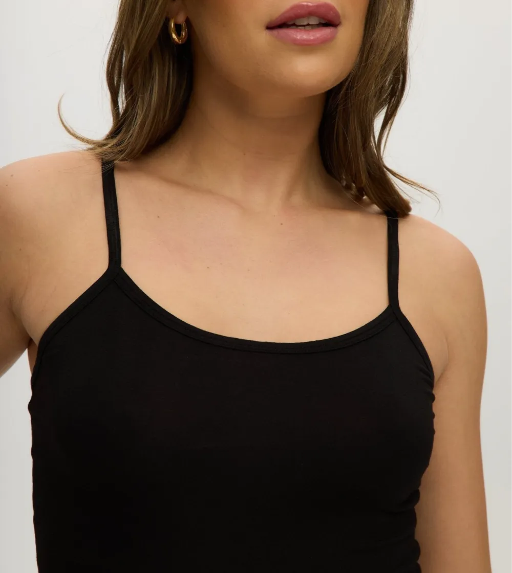 Delicate Strap Bamboo Viscose Cami