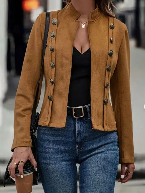 Button Front Jacket Bovenkleding