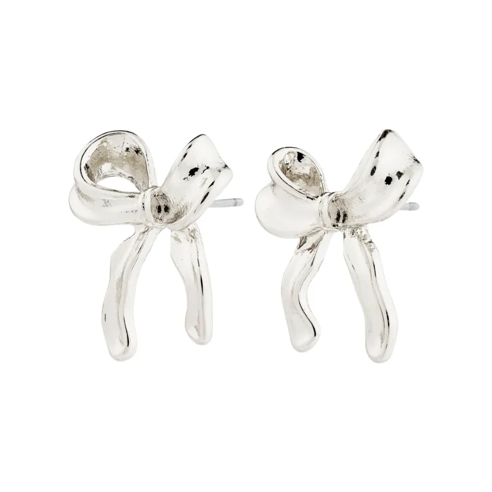 Subtle Bow Studs Earrings