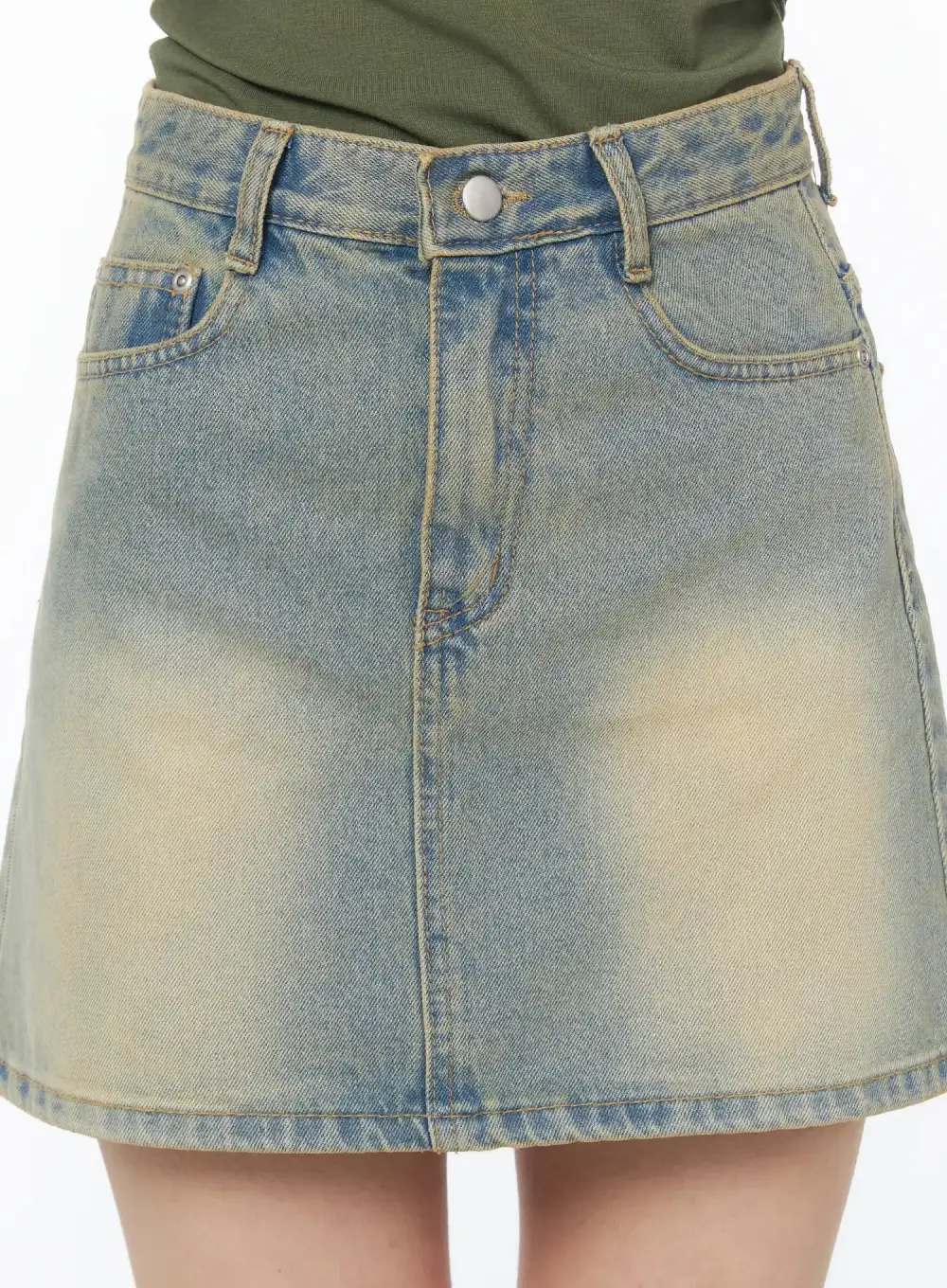 Vintage Denim Skirt