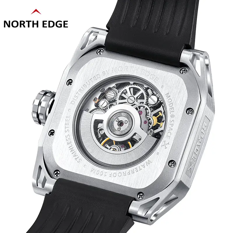 North Edge New automatic mechanical watch Luxury fashion men′s watch Space X