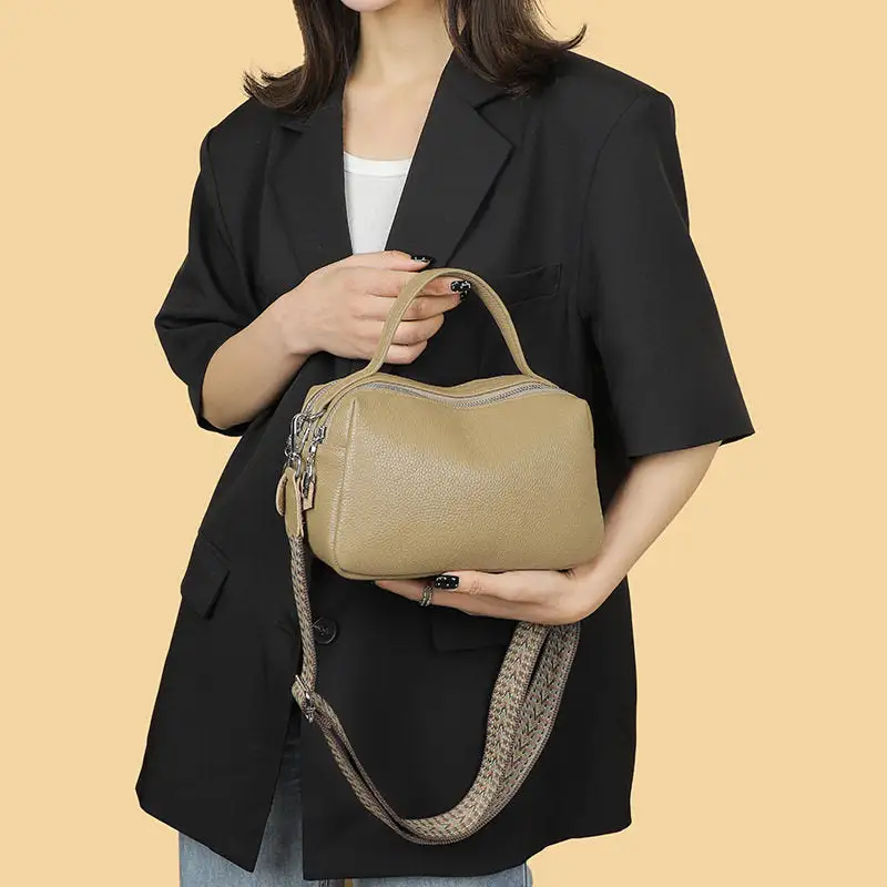 Everyday Leather Casual Shoulder Bag