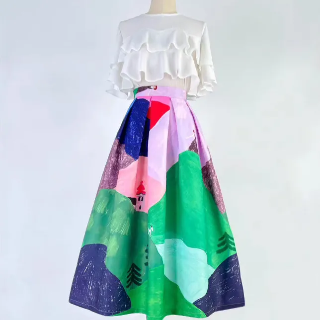 Subtle Festival Everyday Casual Skirt