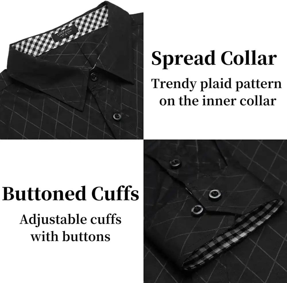 Business Long Sleeve Slim Fit Dress Shirt