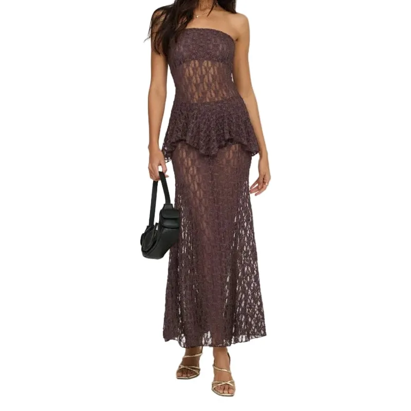Lace Long Occasion Skirt