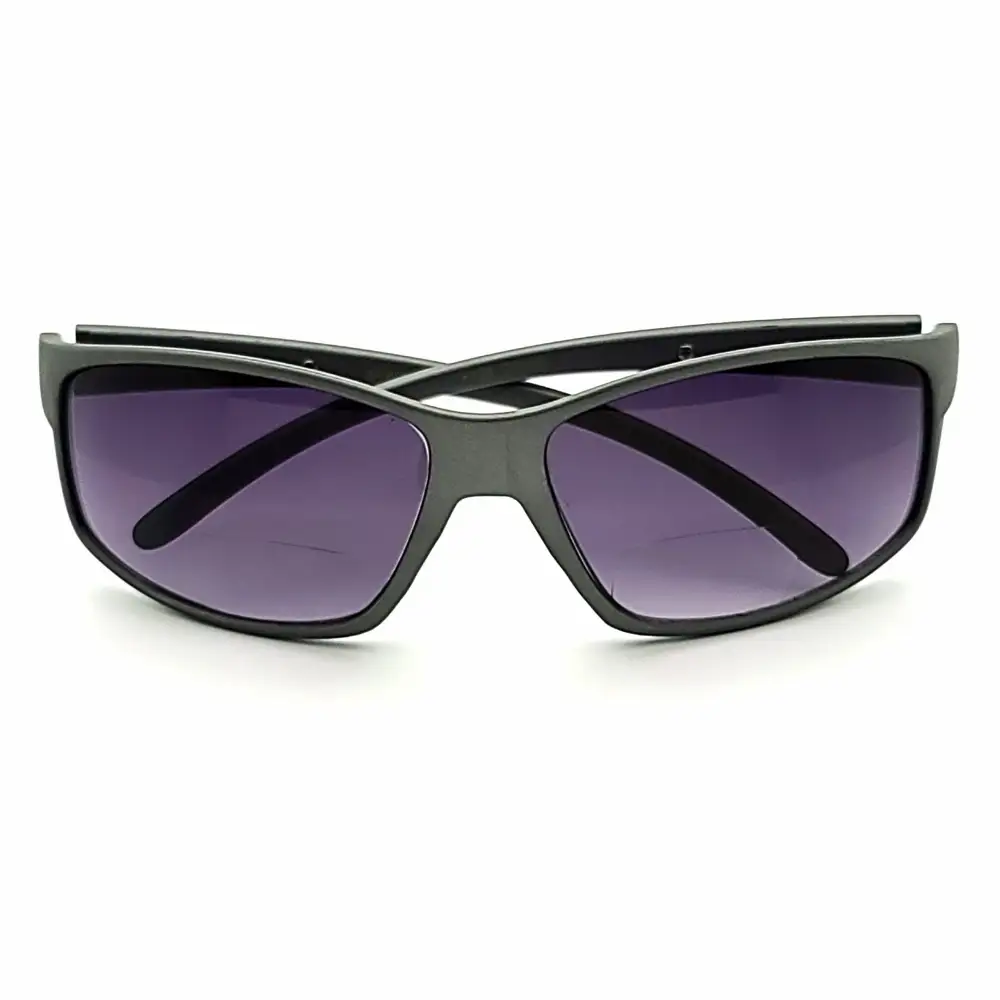 Sport Wrap Bifocal Spring-Hinge Reading Sunglasses