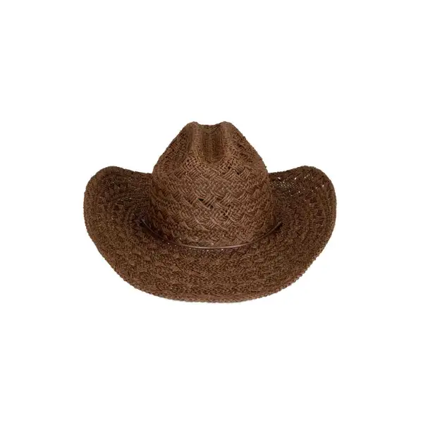 Paper Straw Cattleman Festival Hat