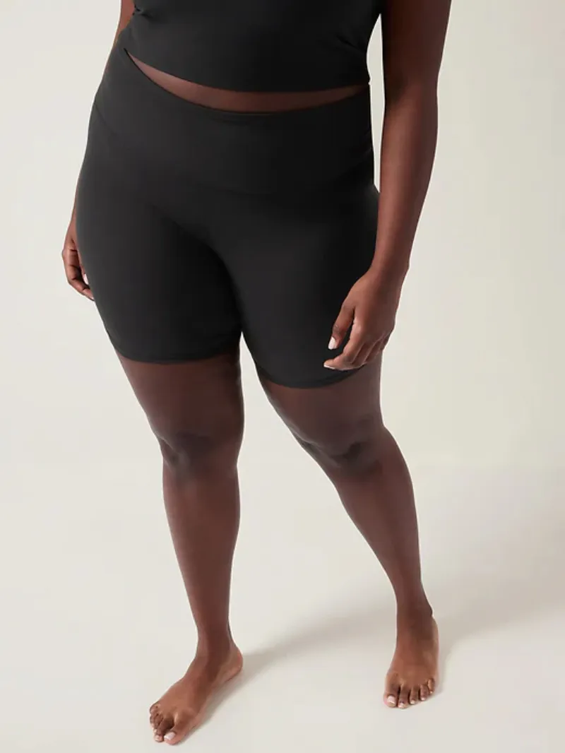High-Waist Biker Shorts For Sleek Active Style