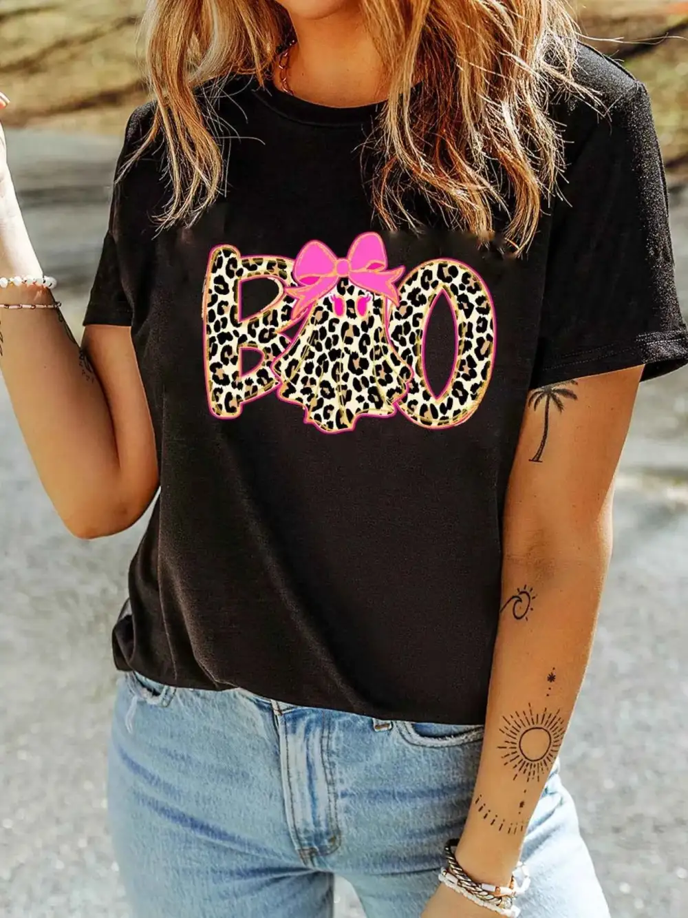 Graphic Round Neck T-Shirt