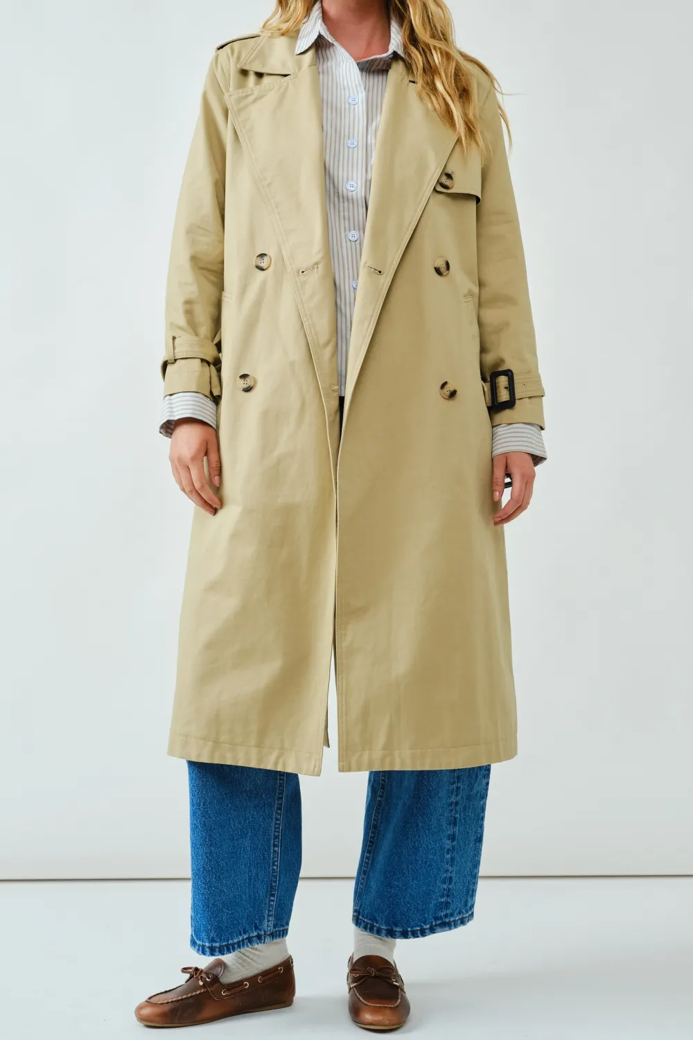 Classic Belted Trench Coat