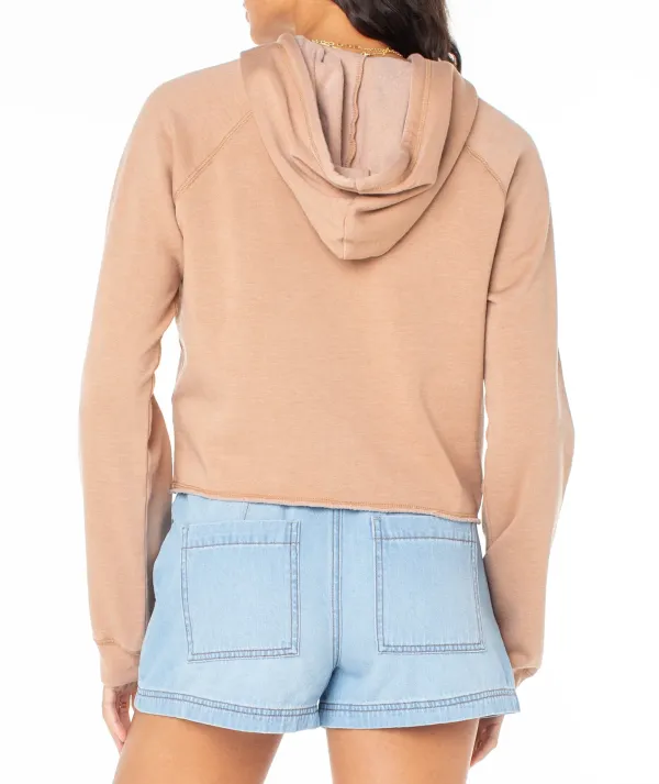 Solid Color Short And Slim-Fitting Versatile Hoodie