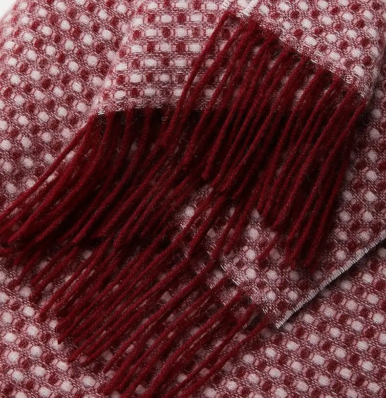 100% Wool Rectangle Scarf