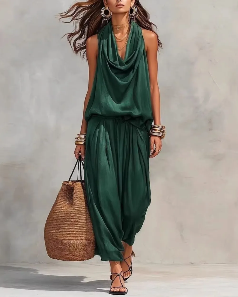 Nomadic Draped Pants Set