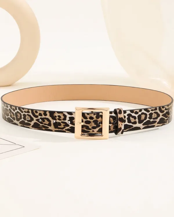 Modern Animal Print Women's Belt