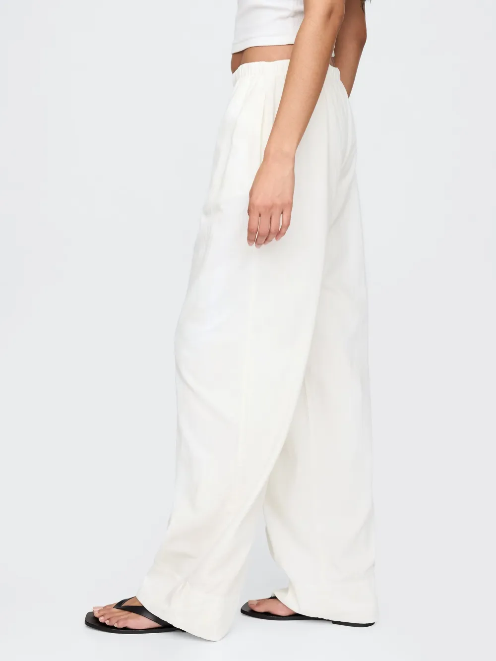 Pure Color Ladies Casual Pants