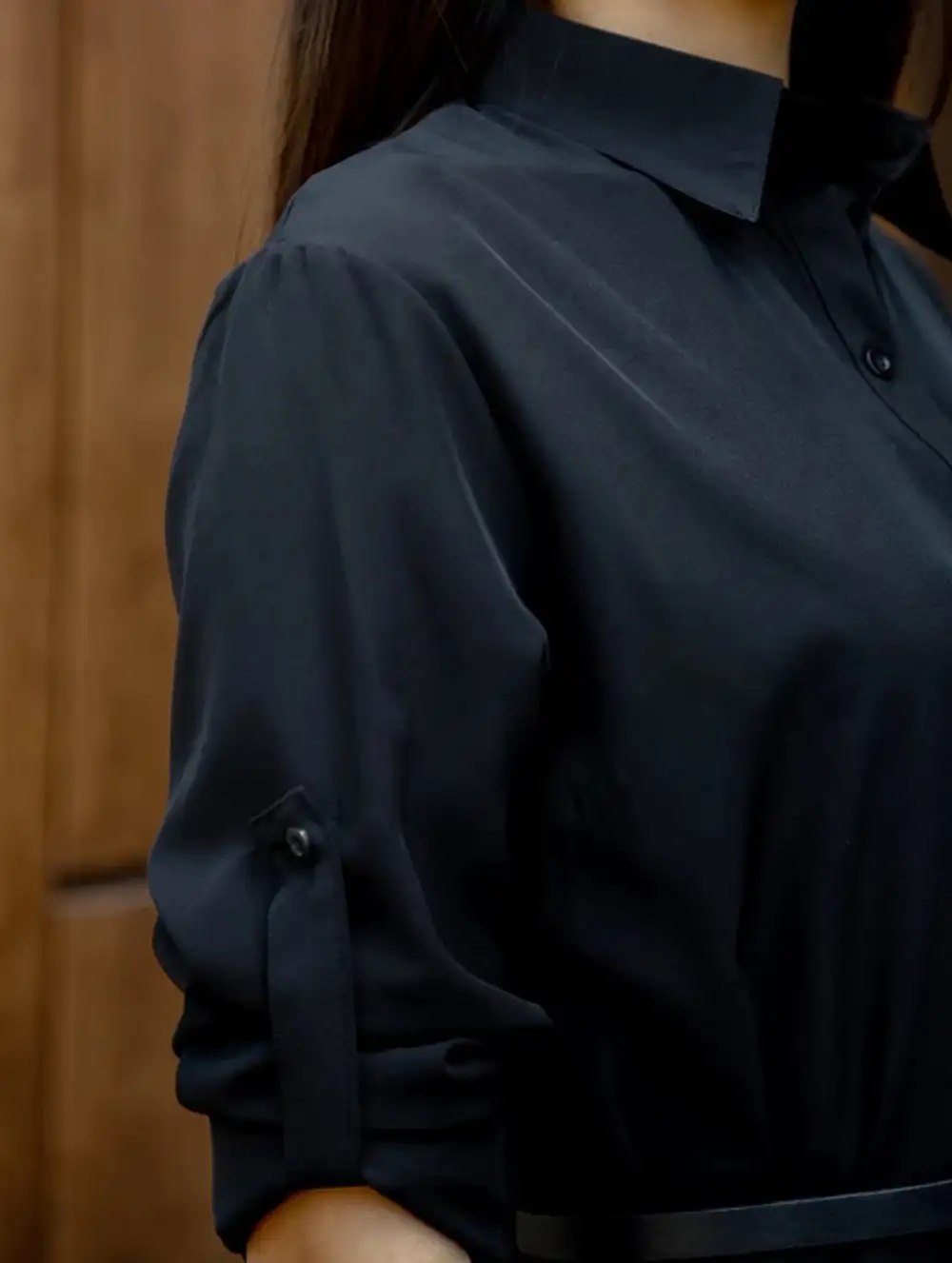 Polo Button Blouse