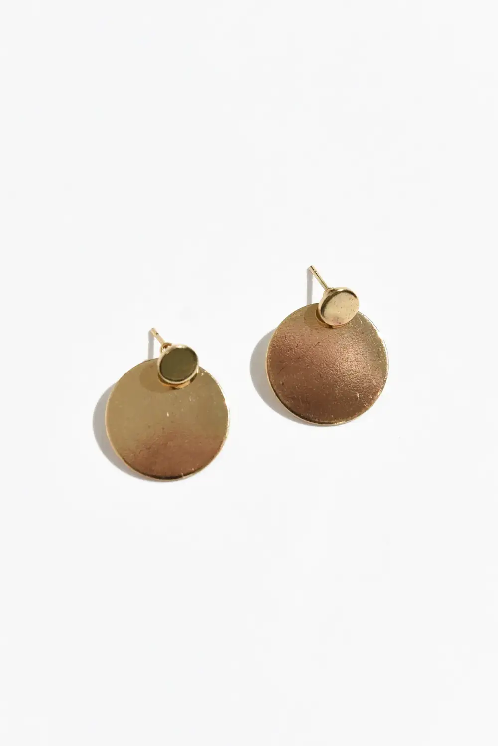 Circular Disc Earrings