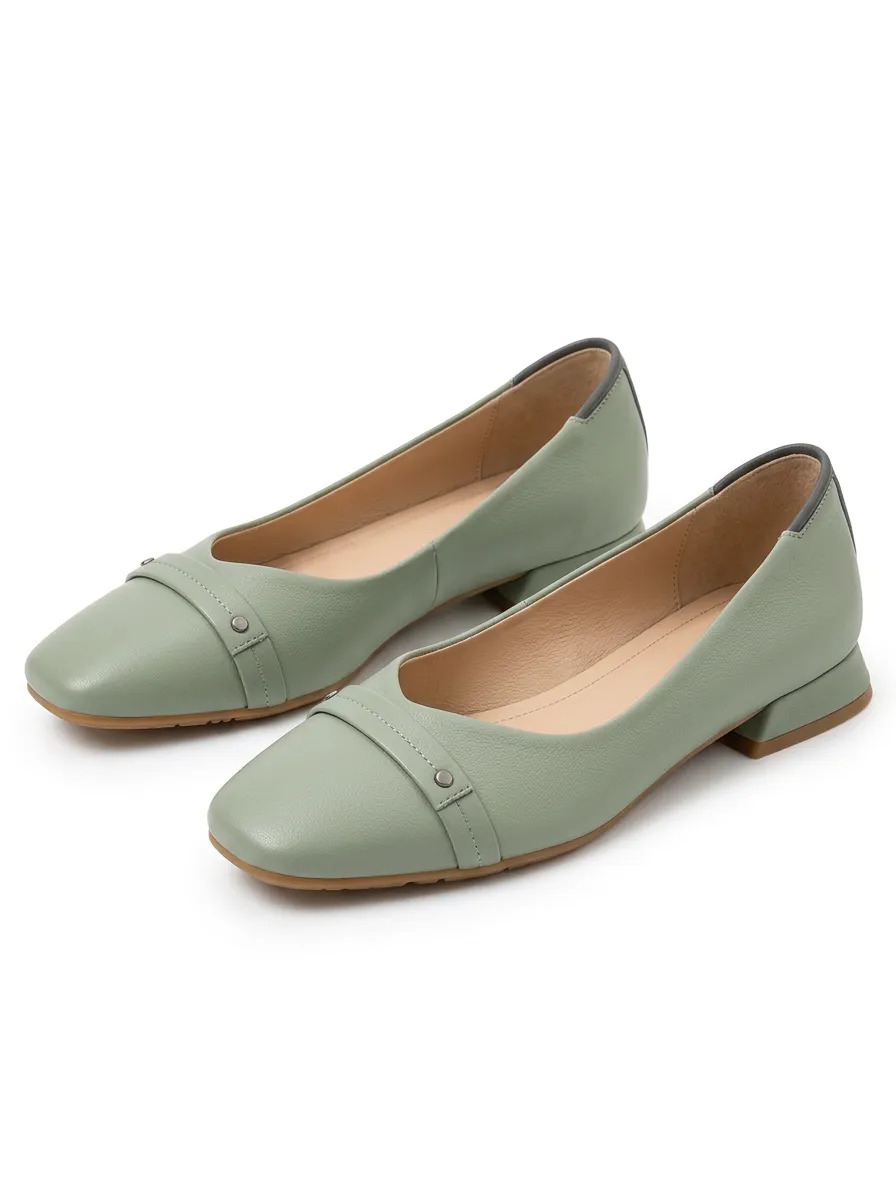 Women's Refined Square Toe Shoes