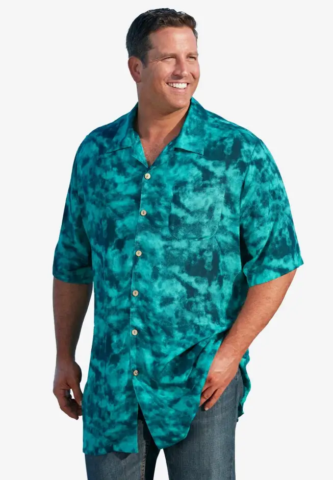 Printed Camp Shirt