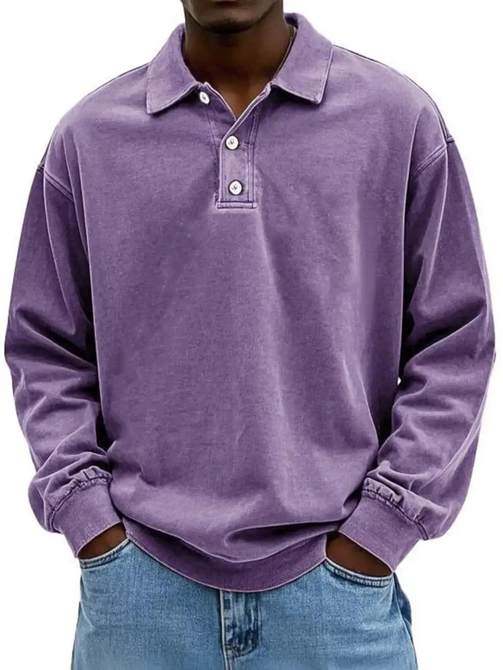 Vintage Wash Long Sleeve Shirt