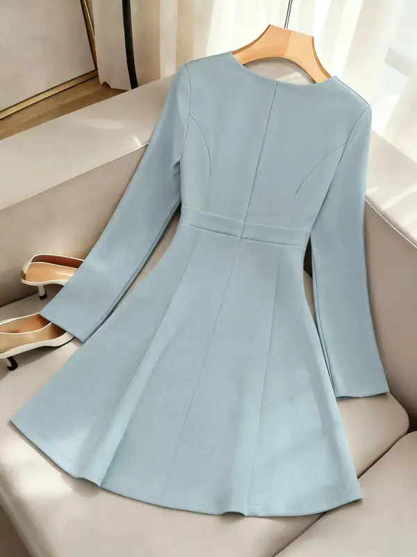 Comfort Fit Long Sleeve Dress
