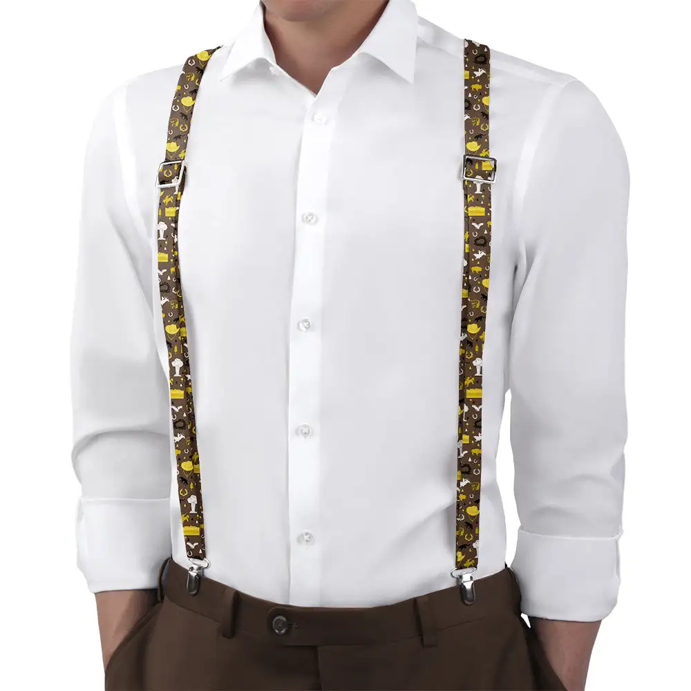 Cultural Motif Suspenders