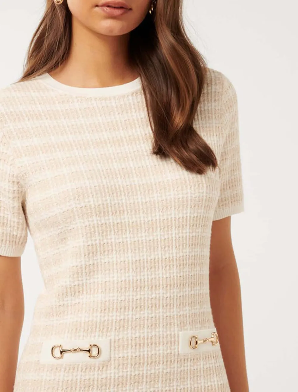 Check Mini Dress