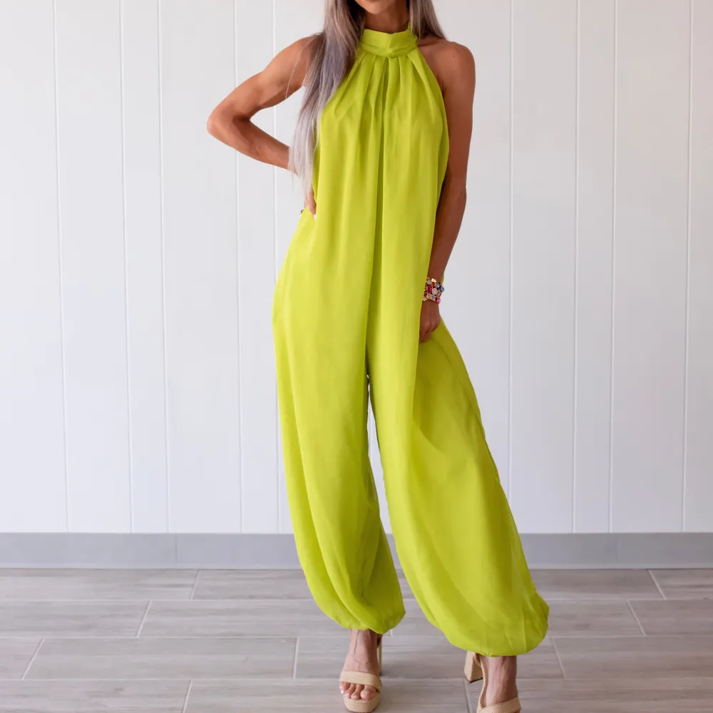 Relaxed Limelight Jumpsuit