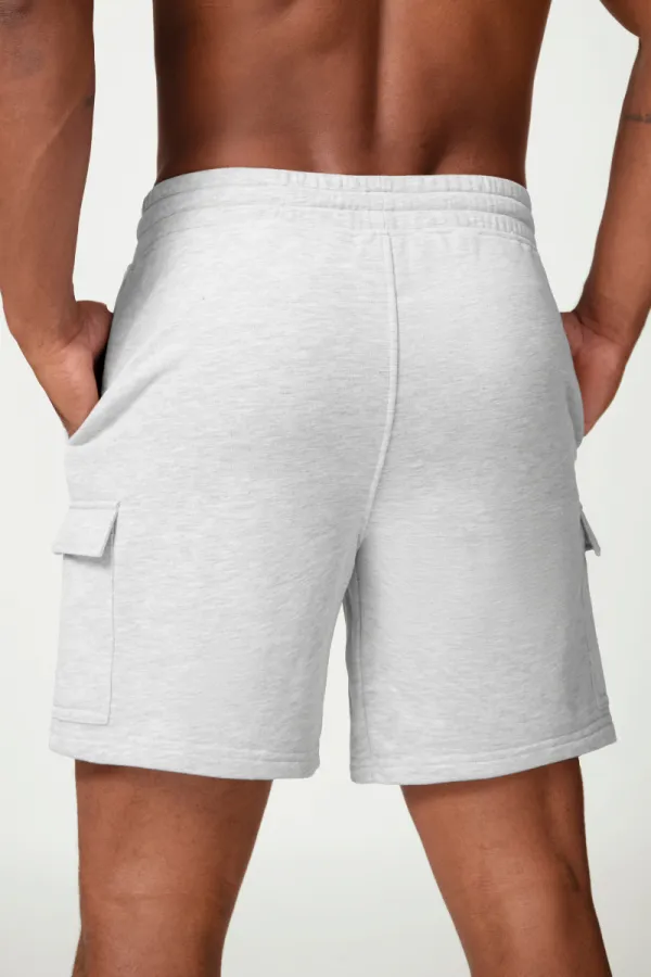 Breathable Drawstring Side Pocket Athletic Shorts