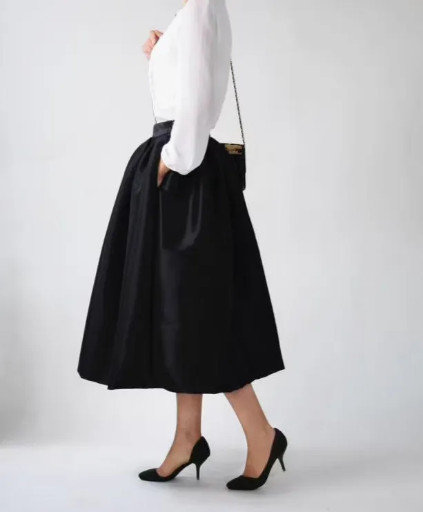 Classic Seaside Everyday Casual Polyester Skirt