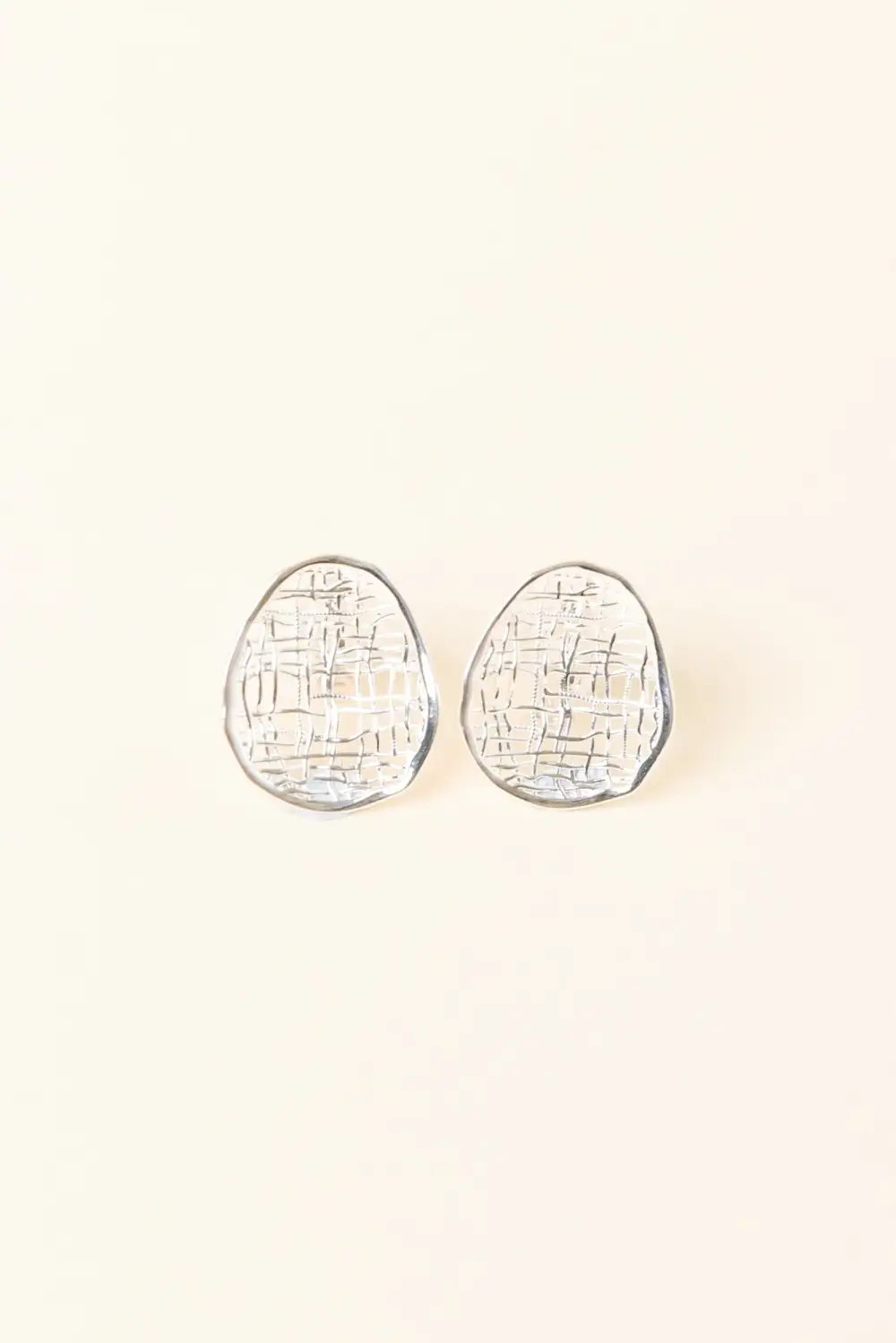 Woven Clip-On Earrings