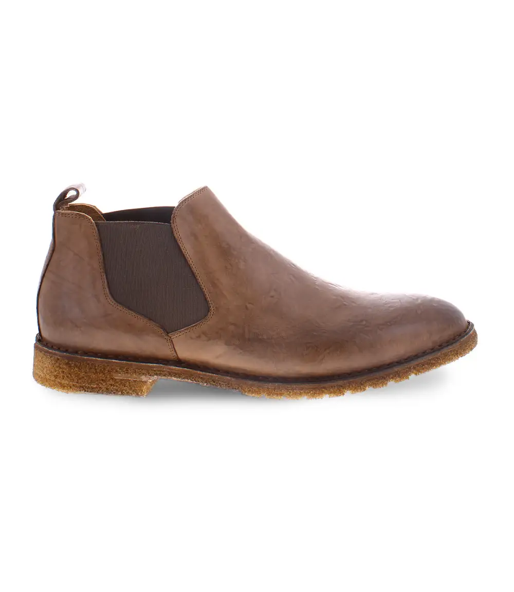 Men's Slip-On Leather Crafted Everyday Ankle Boots