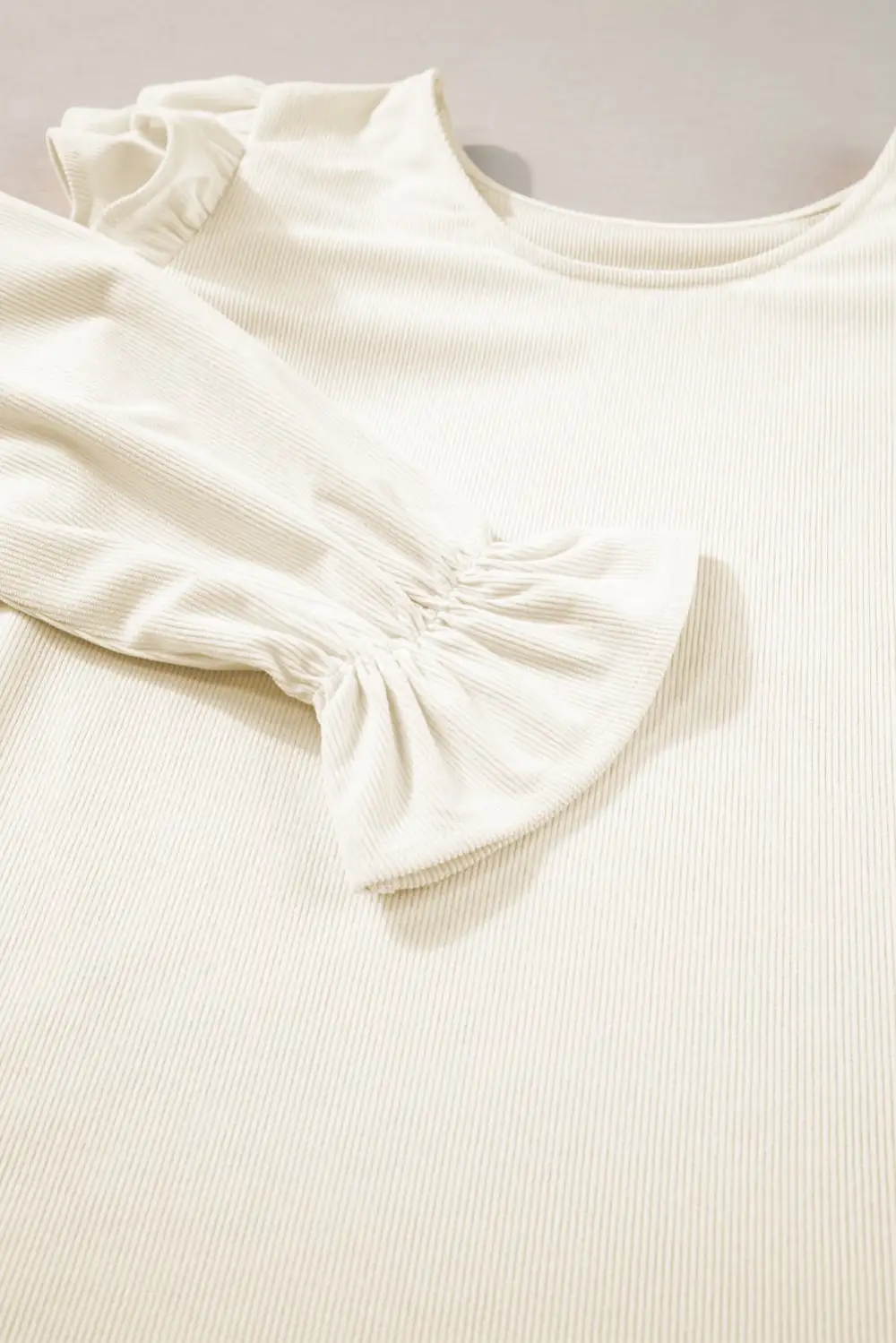 Everyday Ruffled Blouse Detail