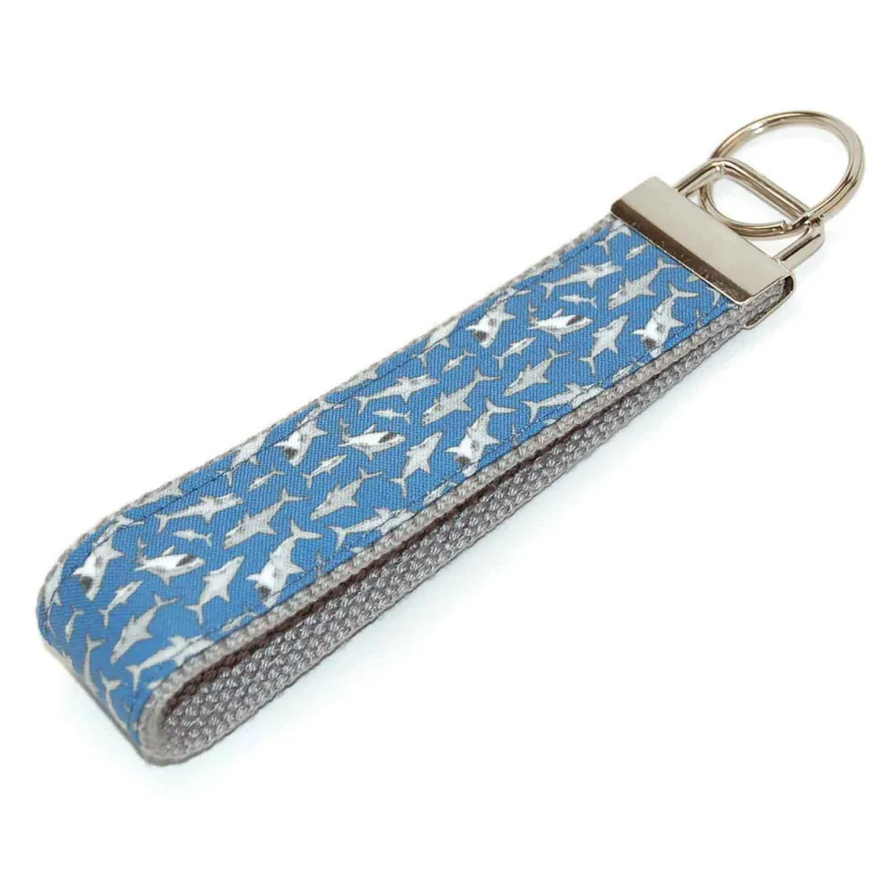 Shark Pattern Distinctive Keychain