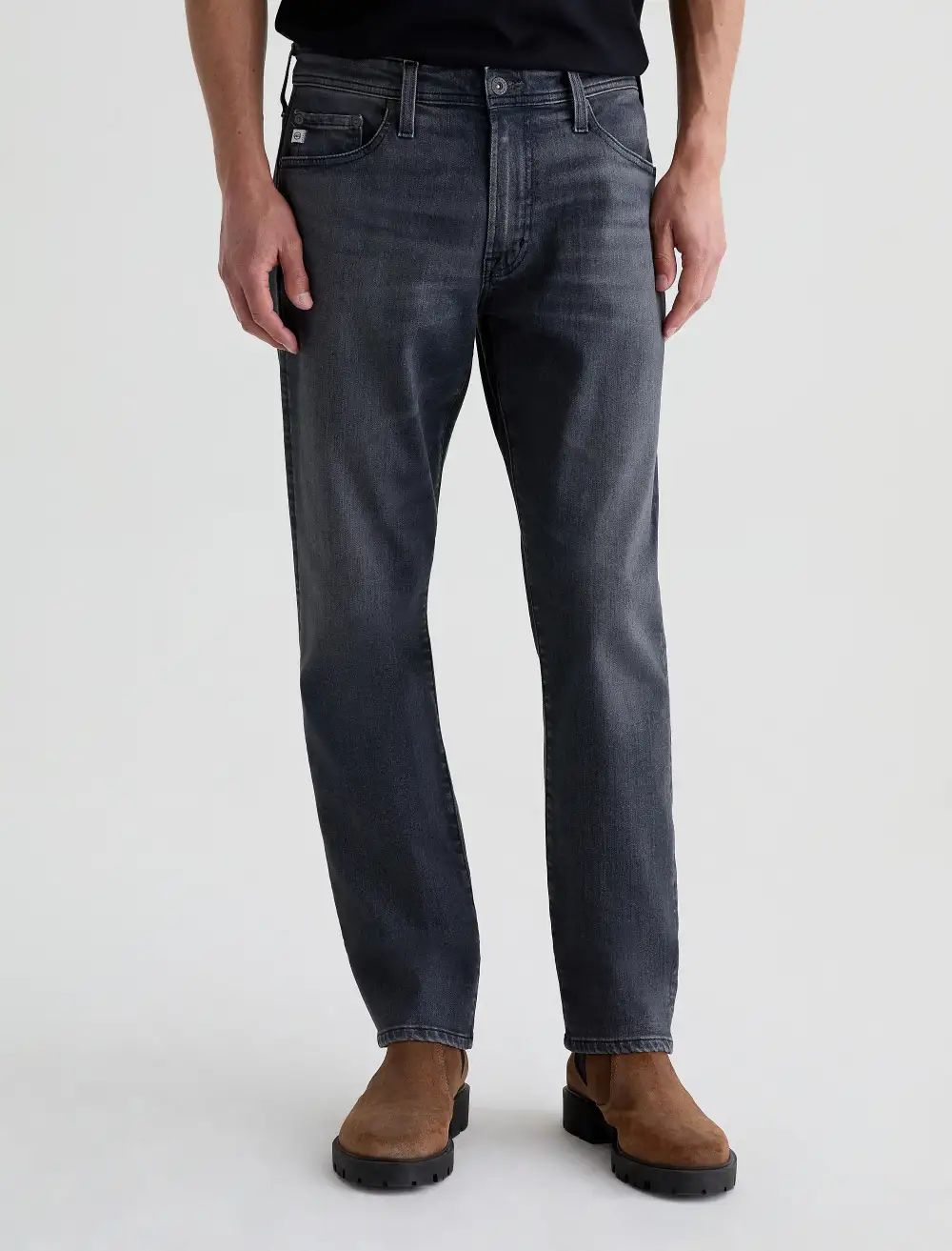Men's Slim Straight Zip Fly Power Stretch Jeans