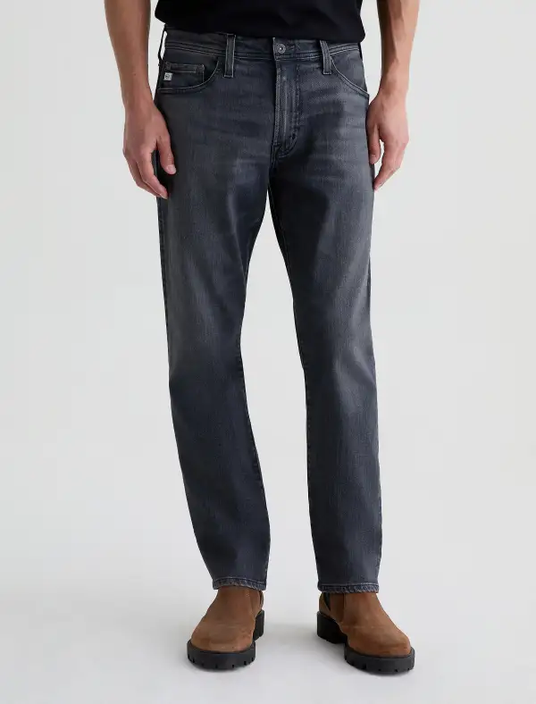 Men's Slim Straight Zip Fly Power Stretch Jeans