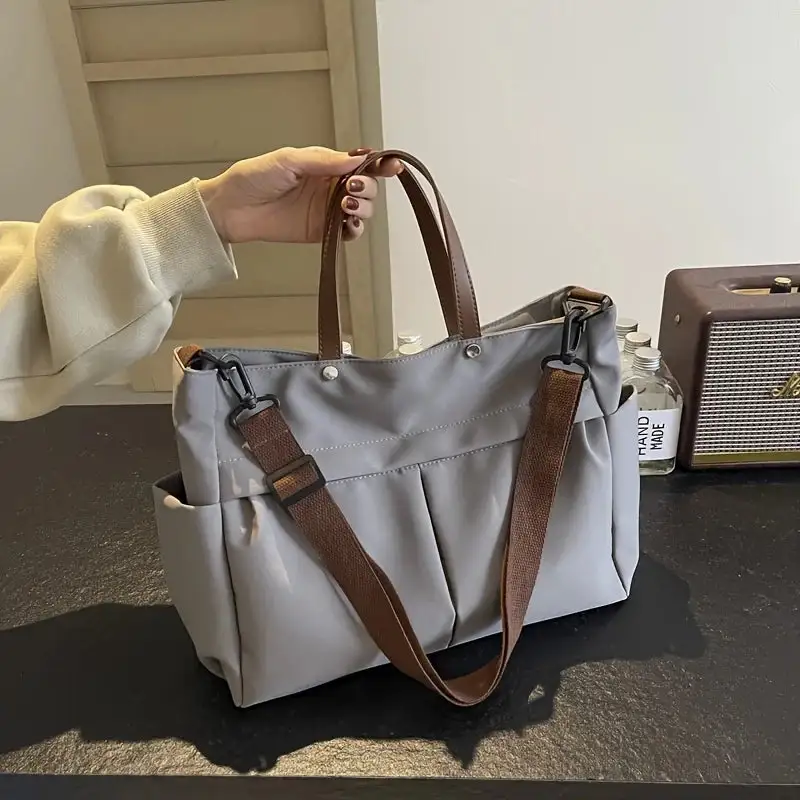 Seasonal Trend: Nylon Puffer Large-Capacity Tote