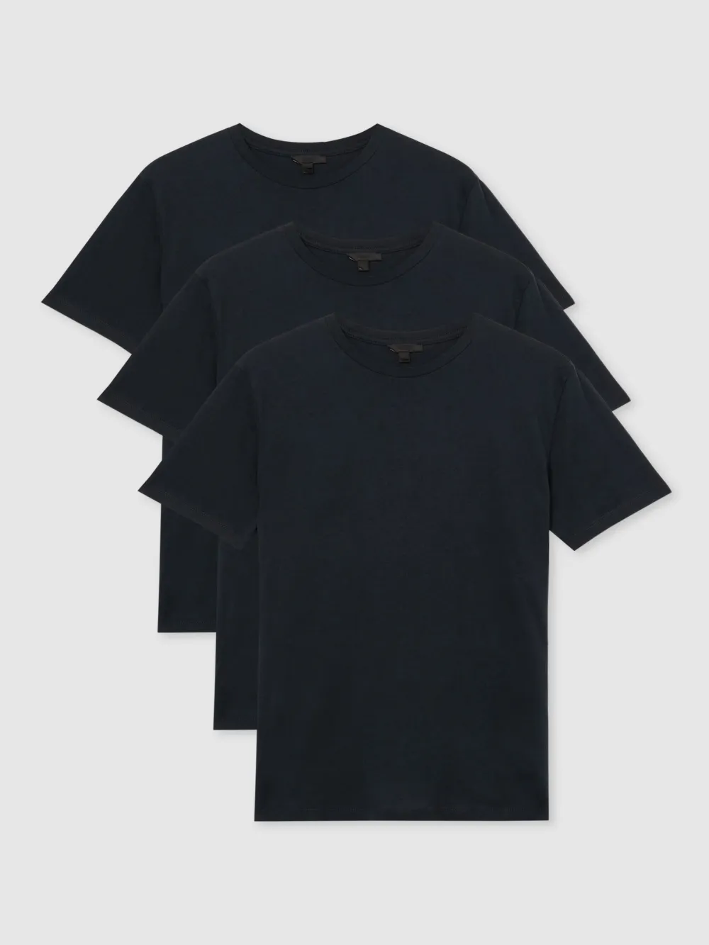 Simple High-Grade Cotton Men's Three-Piece Short-Sleeved Suit