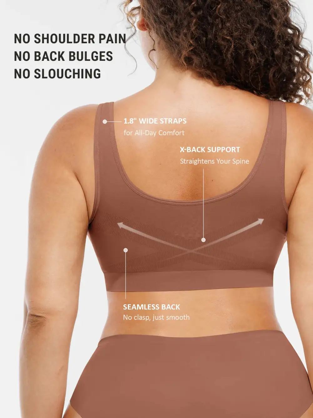Seamless Full Coverage Support Bra