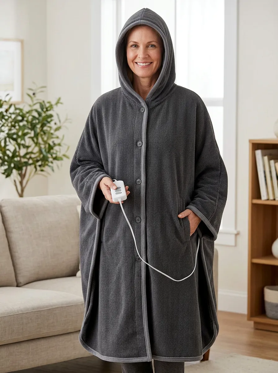 Contemporary Wearable Heated Blanket