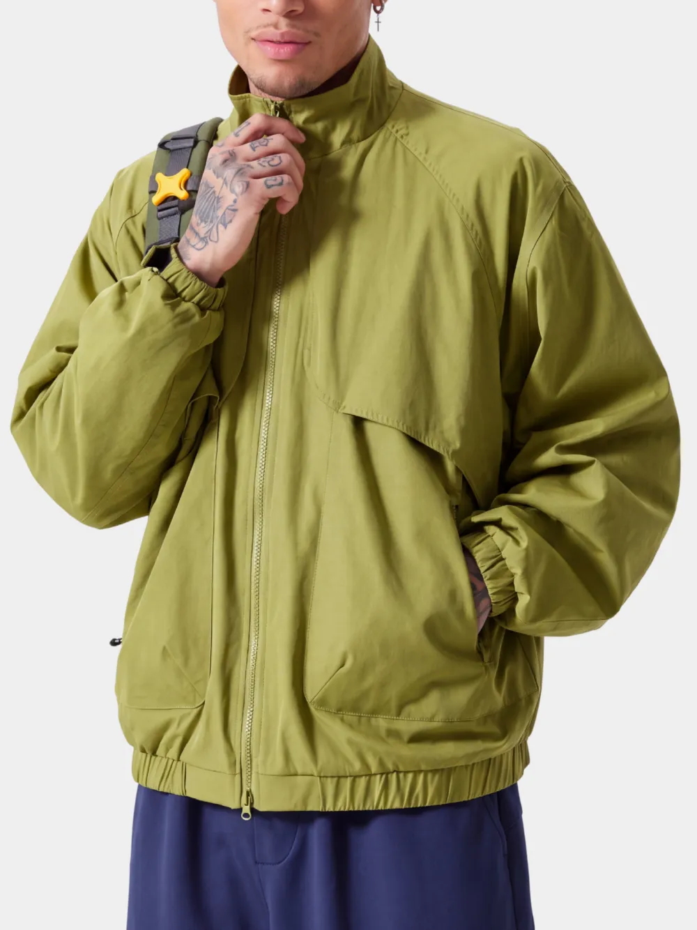 Alpine Utility Water Repellent Water Resistant Lightweight Outdoor Windbreaker Jacket